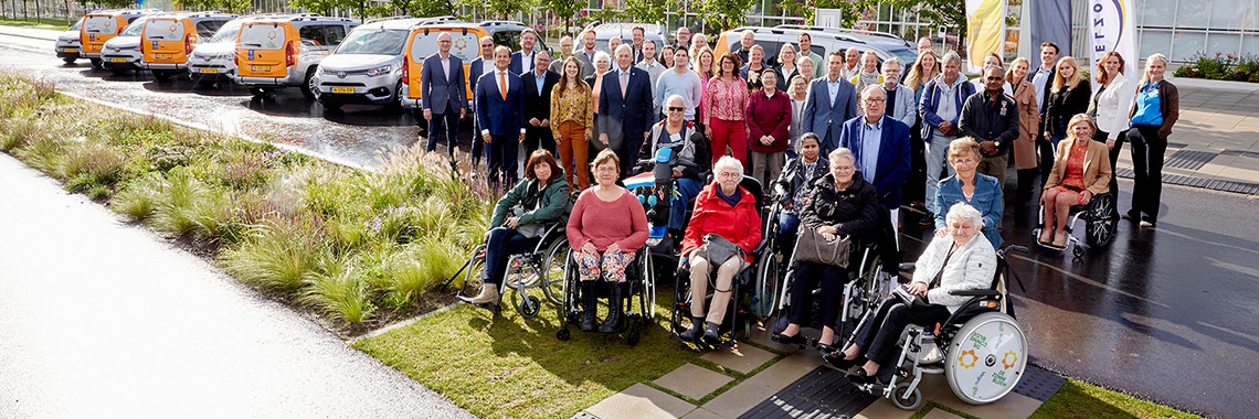 Toyota en Zonnebloem maken rolstoelvervoer mogelijk